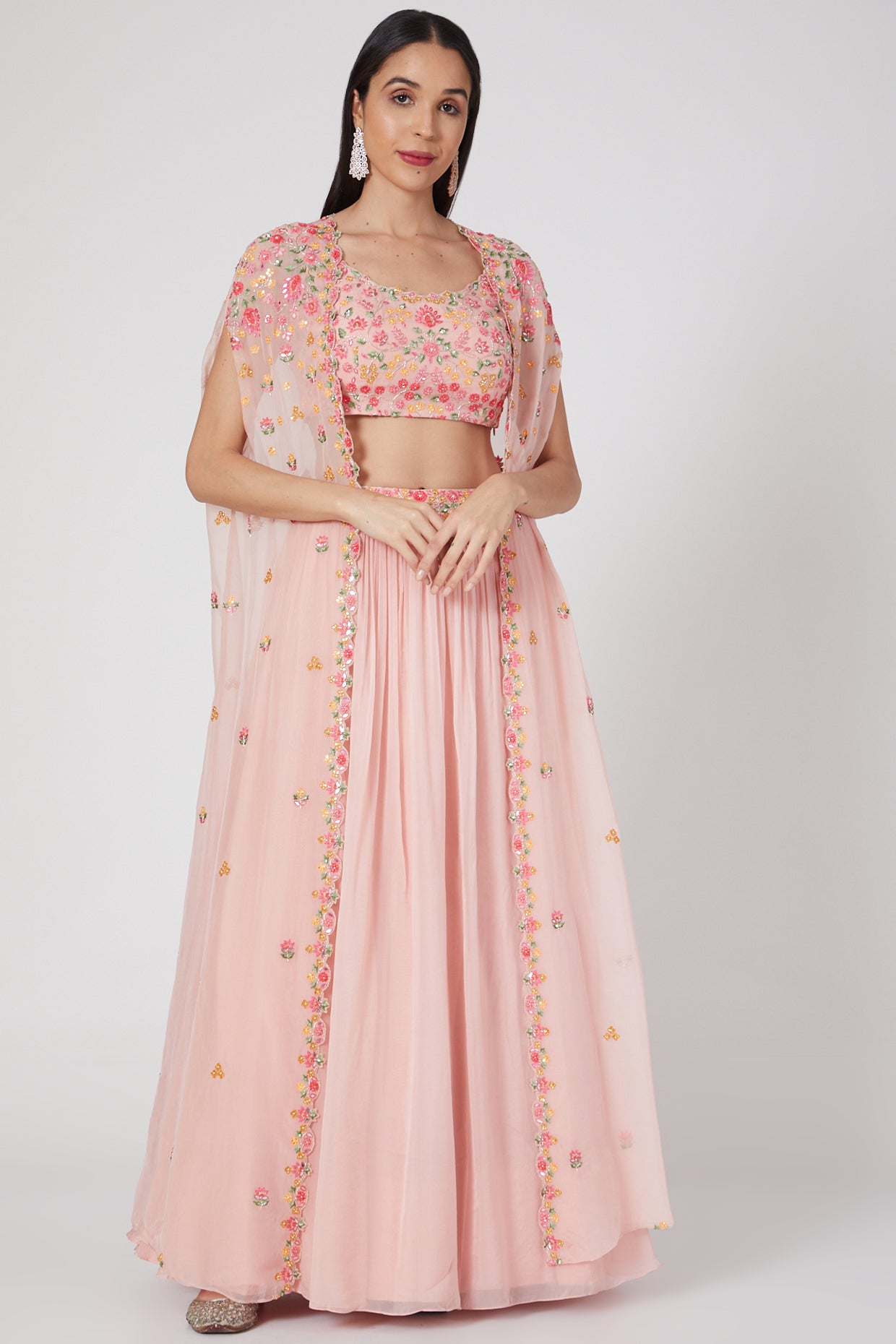 BLUSH CAPE / PINK