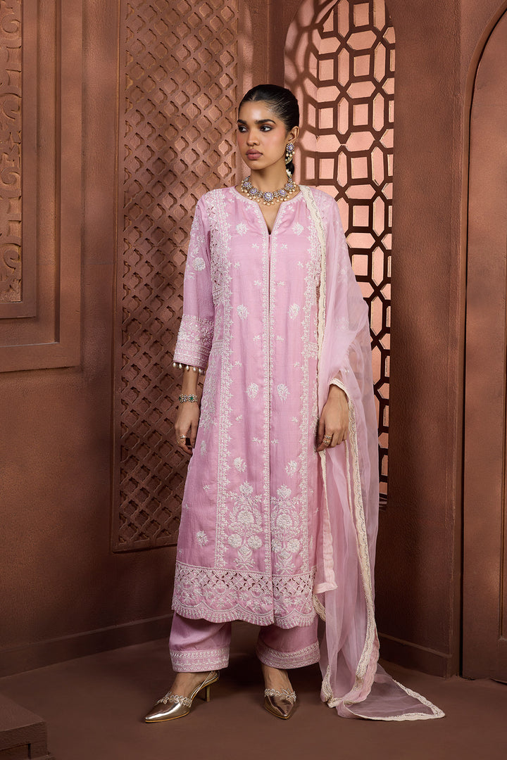 Gulabi Jaal Set