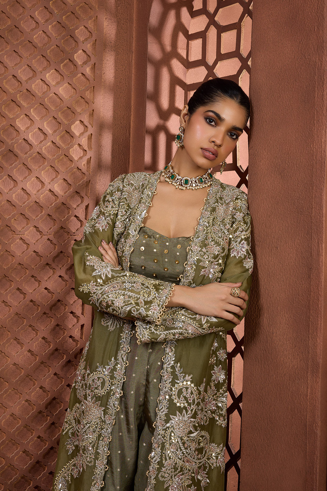 Nandini Jacket Set