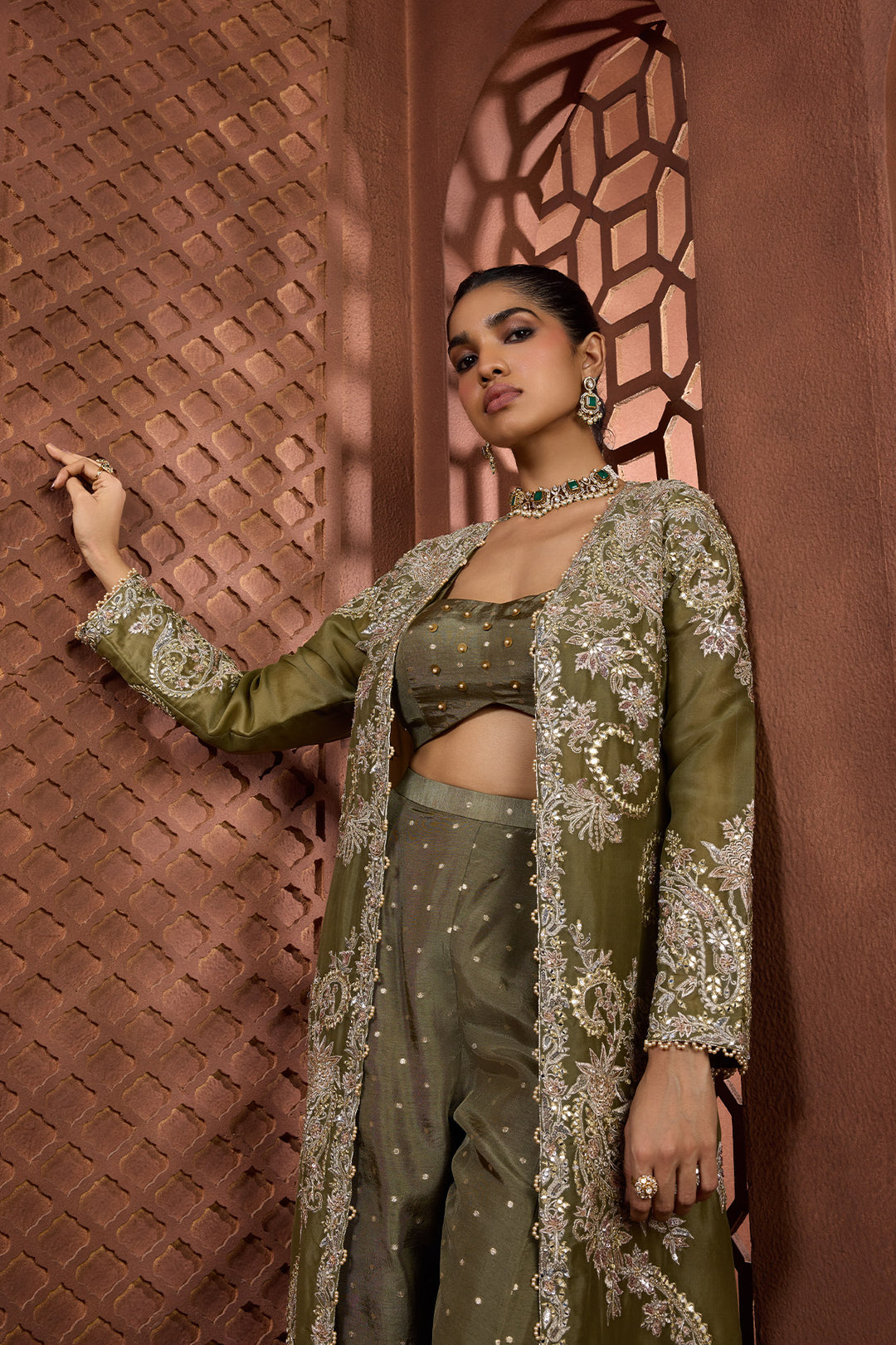 Nandini Jacket Set