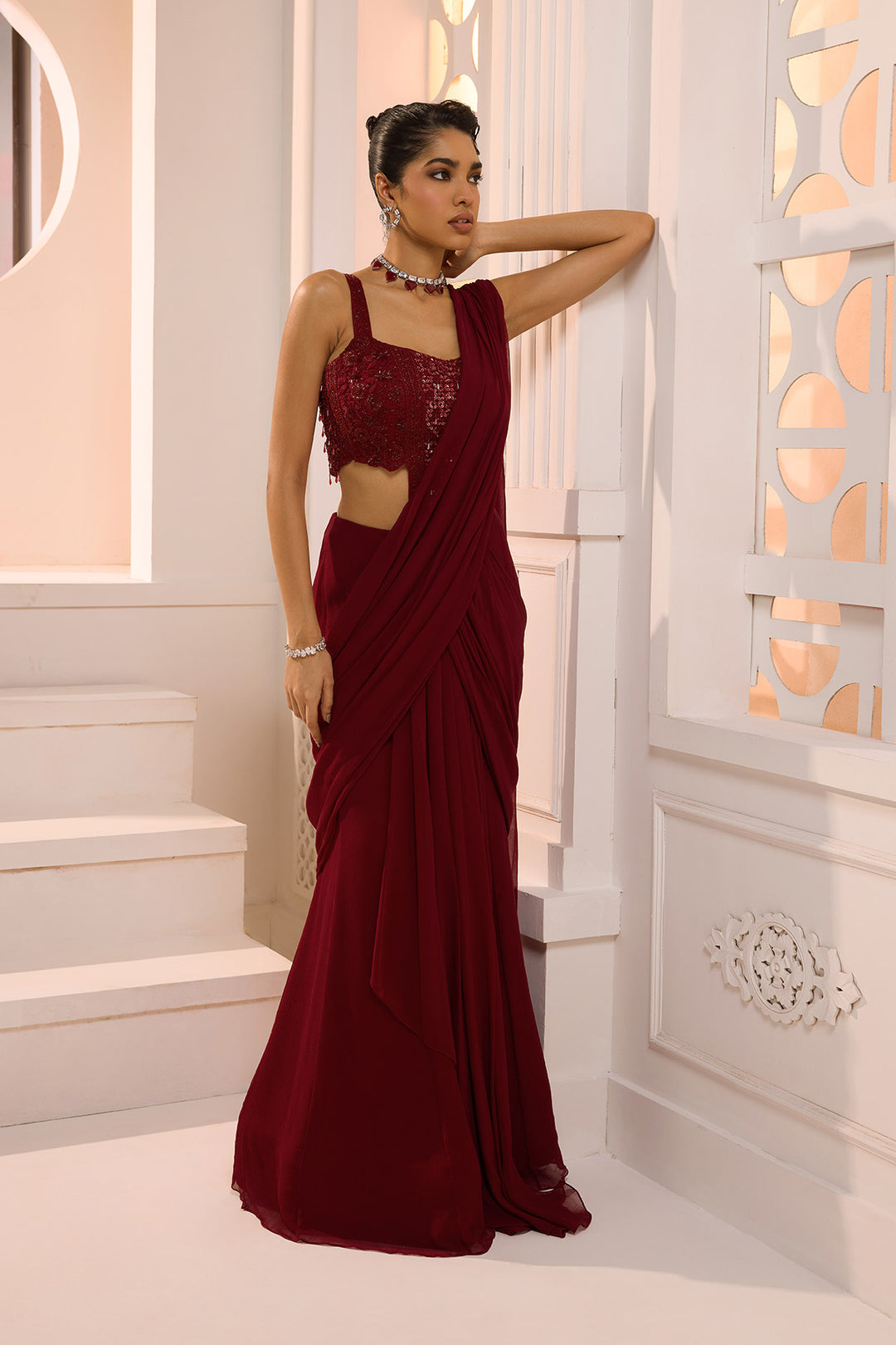 Ruhani Ruby Drape