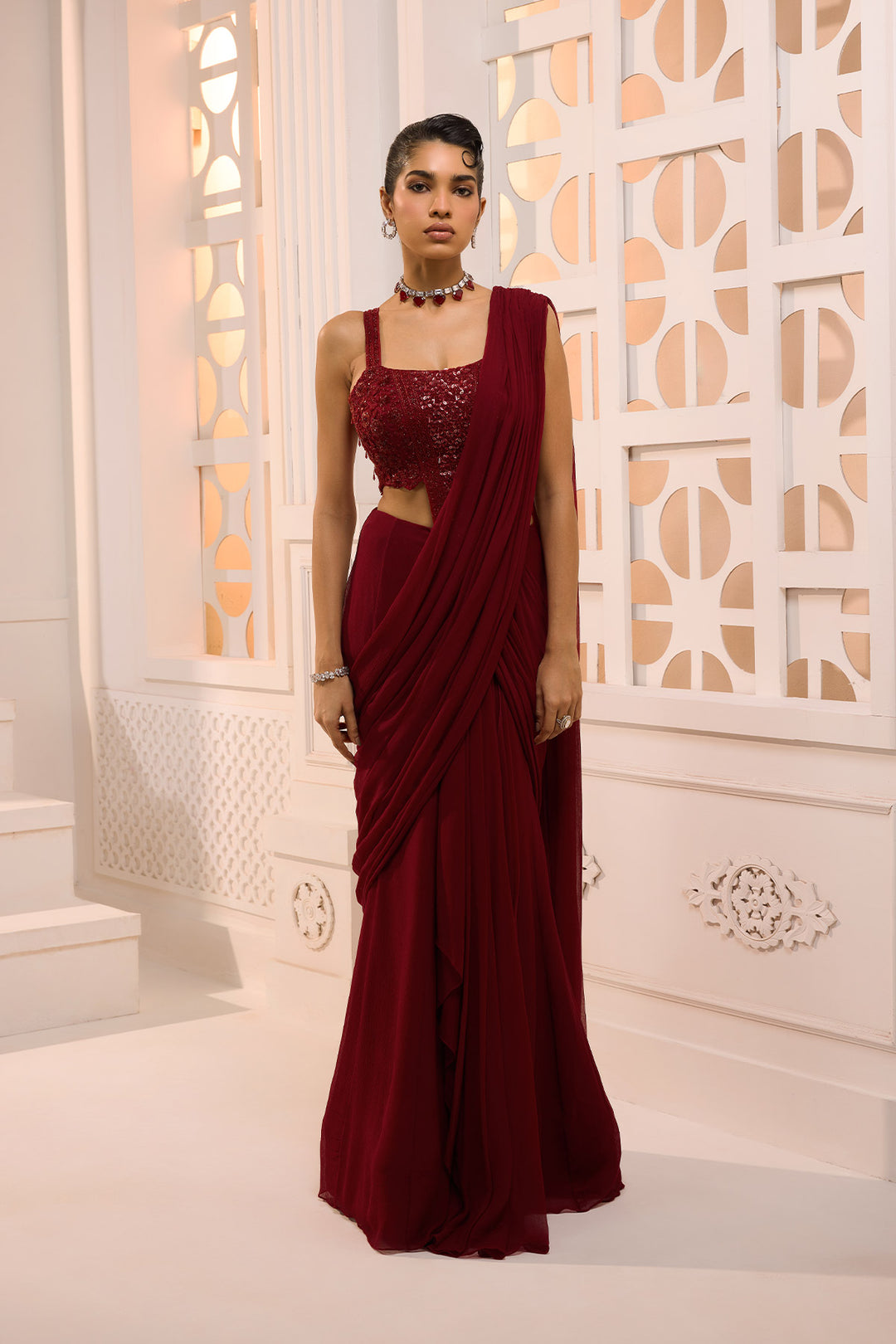 Ruhani Ruby Drape