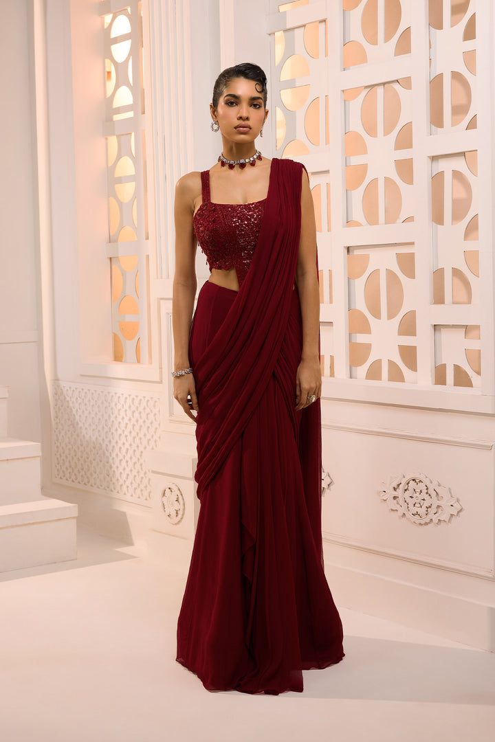 Ruhani Ruby Drape