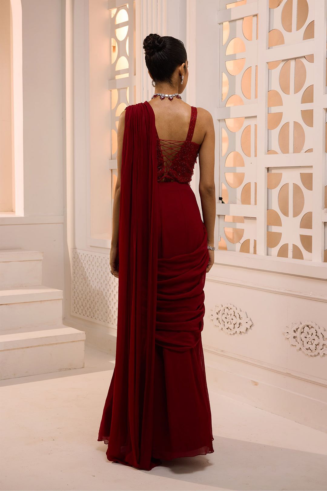 Ruhani Ruby Drape