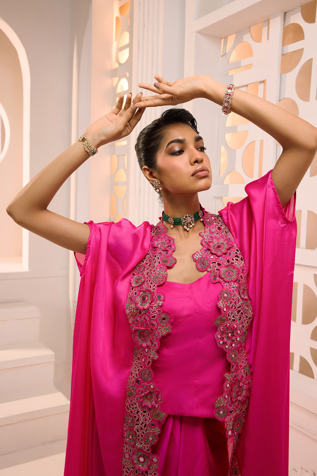 Gulnaar Rani Cape Set