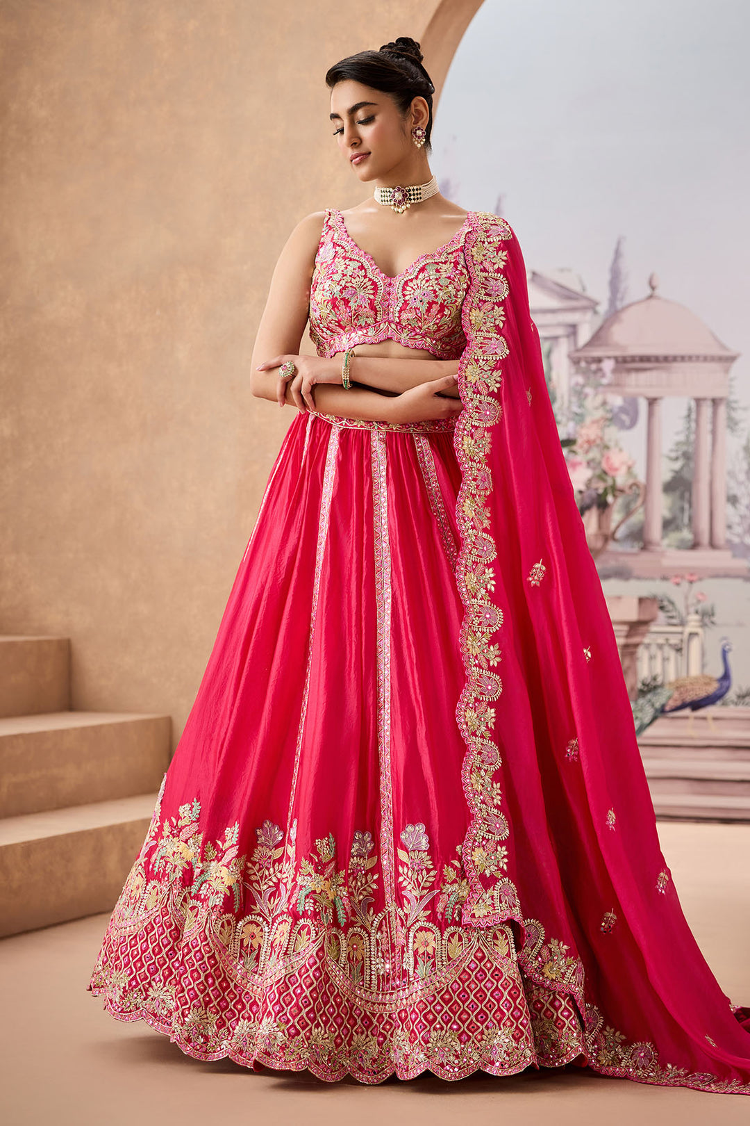 The Begoniya lehenga