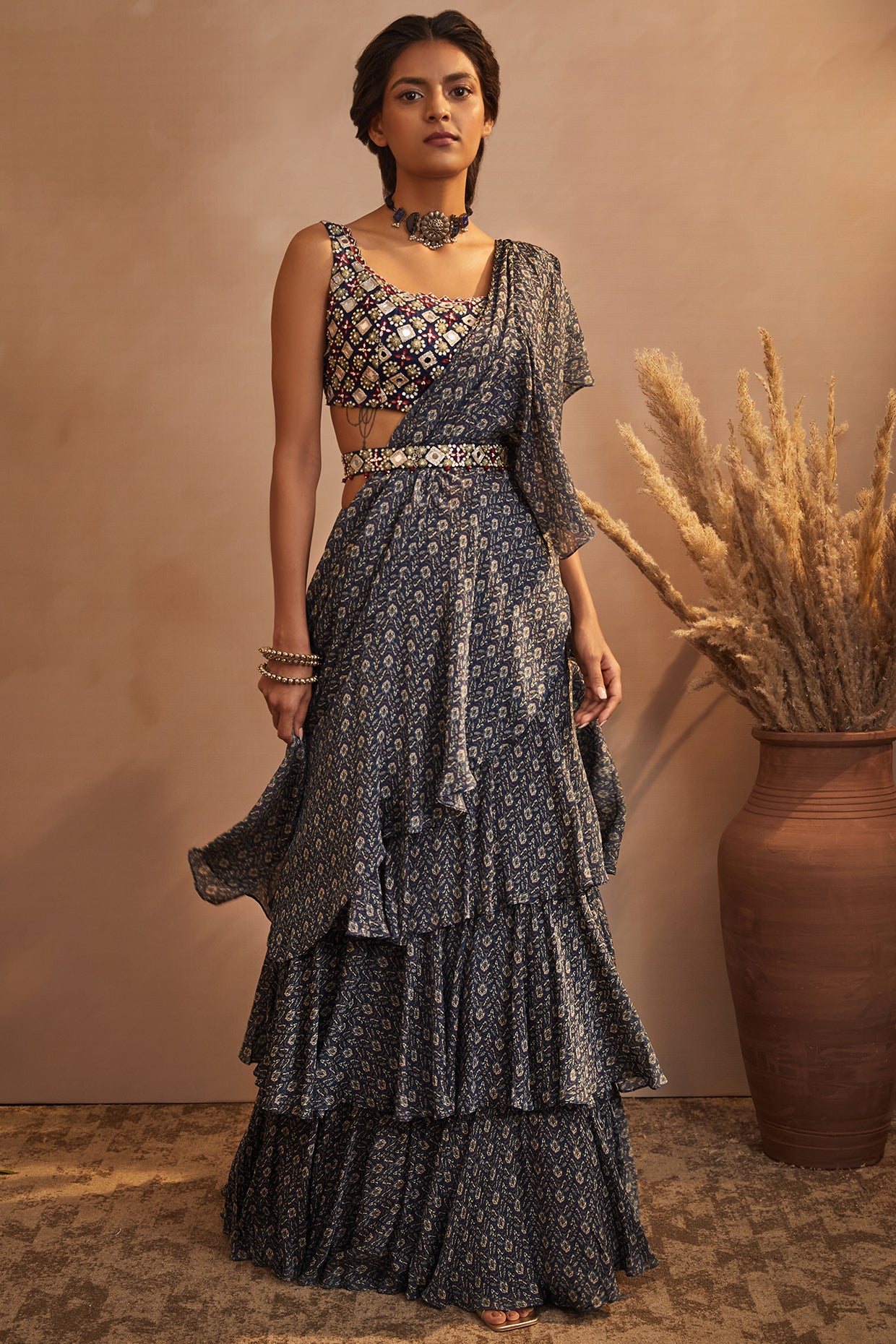 Wedding Dress/Sari: Shareena | Rebecca Wendlandt